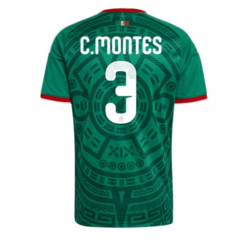Dres Meksiko Cesar Montes #3 Domaci SP 2026 Kratak Rukav